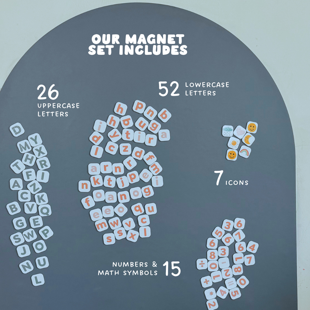 Magnets Kit - Letters, Numbers & more